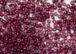 Бисер Япония MIYUKI Seed Beads 15/0 100г 0313 клюквенное золото блестящий — фото 2