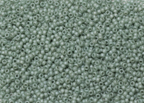 Бисер Япония MIYUKI Seed Beads 15/0 5г 2028 морская пена непрозрачный блестящий матовый — фото 1