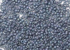 Бисер Япония MIYUKI Seed Beads 15/0 5г 2030 стальной синий блестящий матовый металлизированный — фото 1