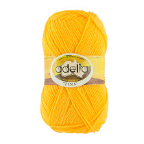Пряжа ADELIA "TINA" 100% акрил 5 * 100 г 308 м №025 яр. розово-сиреневый. Цена за упаковку 5 шт — фото 2