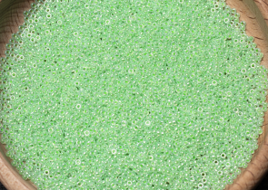 Бисер Япония MIYUKI Seed Beads 15/0 100г 0520 мятно-зелёный цейлон — фото 5