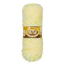 Пряжа ADELIA " BABY MIMI" 100% полиэстер 5 * 100 г 80 м №08 св. серый- т. фиолетовый- серо- фиолетовый- св. сиреневый. Цена за упаковку 5 шт — фото 2
