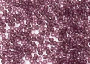 Бисер Япония MIYUKI Seed Beads 15/0 5г 0153F дымчатый аметист матовый — фото 2