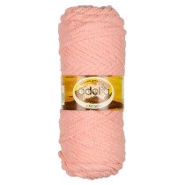 Пряжа ADELIA " MIMI" 100% полиэстер 5 * 100 г 80 м №06 бл. розовый. Цена за упаковку 5 шт — фото 2