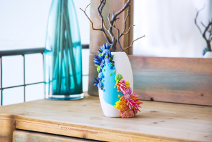 Craft & Clay полимерная глина CCH эффект матового стекла 50г 1414 морошка — фото 5