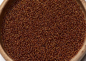 Бисер Япония MIYUKI Seed Beads 15/0 5г 0005L светло-топаз серебряная линия внутри — фото 5
