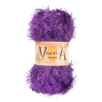 Пряжа VISANTIA " TRAFKA" 100% полиэстер 5 * 100 г 150 м №0030 св. фиолетовый. Цена за упаковку 5 шт — фото 1