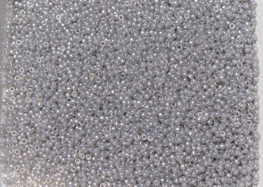 Бисер Япония MIYUKI Seed Beads 15/0 100г 0526 серебристо-серый цейлон — фото 4