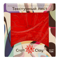 " Craft& Clay" Текстурный лист TSN №30 элемент " Майолика"  — фото 2