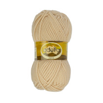 Пряжа ADELIA " ARIA" 100% акрил 5 * 100 г 100 м №11 св. бежевый. Цена за упаковку 5 шт — фото 1