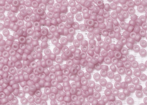 Бисер Япония MIYUKI Seed Beads 15/0 100г 2024 пыльная орхидея непрозрачный матовый — фото 2