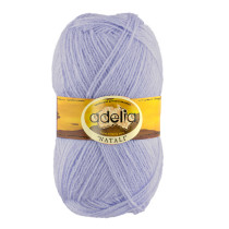 Пряжа ADELIA " NATALI" 100% акрил 10 * 50г 300 м №09 фиолетово- голубой. Цена за упаковку 10 шт — фото 1