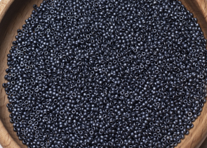 Бисер Япония MIYUKI Seed Beads 15/0 5г 2001 сине-серый матовый — фото 5