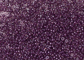 Бисер Япония MIYUKI Seed Beads 15/0 100г 1834 аметист пурпурный линия внутри — фото 1