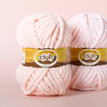 Пряжа ADELIA " DOLLY" 100% полиэстер 5 * 100 г 40 м №26 т. серый. Цена за упаковку 5 шт — фото 5