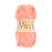 Пряжа VISANTIA " TRAFKA" 100% полиэстер 5 * 100 г 150 м №0020 св. красный. Цена за упаковку 5 шт — фото 1