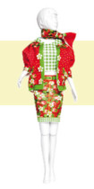 Набор для шитья " DressYourDoll" Одежда для кукол №1 S113- 0102 Debbie Strawberrie — фото 1