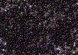 Бисер Япония MIYUKI Seed Beads 15/0 5г 0454 фиолетовый ирис металлизированный — фото 1