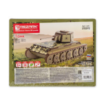 " REZARK" ST0392 Серия " Военная техника" Пазл 3D 38 элемент. Танк — фото 2