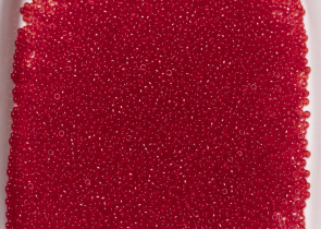 Бисер Япония MIYUKI Seed Beads 15/0 5г 0141 красный прозрачный — фото 4