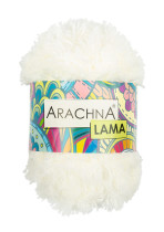 Пряжа ARACHNA " LAMA" 100% микрополиэстер 5 * 200 г 100 м №73 молочный. Цена за упаковку 5 шт — фото 1