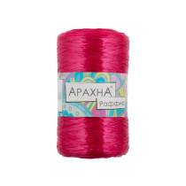 Пряжа ARACHNA " Raffia" 100% полипропилен 5 * 50г ± 10 г 200 м №47 рубиновый. Цена за упаковку 5 шт — фото 1