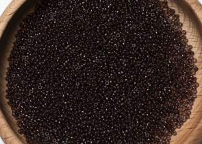 Бисер Япония MIYUKI Seed Beads 15/0 5г 0135 коричневый прозрачный — фото 5