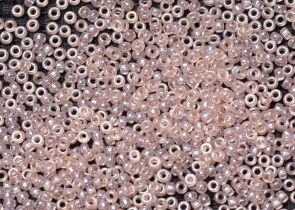 Бисер Япония MIYUKI Seed Beads 15/0 5г 0366 ракушка розовый блестящий — фото 2