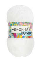 Пряжа ARACHNA "PANDA" 100% микрополиэстер 5 * 100 г 75 м №53 белый. Цена за упаковку 5 шт — фото 1