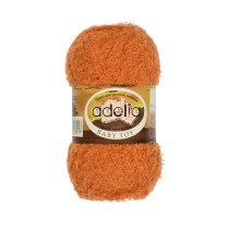 Пряжа ADELIA " BABY TOY" 100% нейлон 10 * 50г 255 м №06 коричнево- оранжевый. Цена за упаковку 10 шт — фото 1