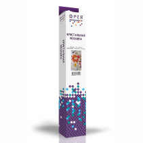 Кристальная ( алмазная) мозаика  " ФРЕЯ" ALVR- 24 063 " Джокер" 26. 5 х 51. 5 см — фото 3
