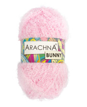 Пряжа ARACHNA "BUNNY" 100% микрополиэстер 5 * 100 г 110 м №76 св.серый. Цена за упаковку 5 шт — фото 2