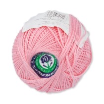 Пряжа ПНК Кирова " Ирис" 100% мерсеризованный хлопок 25 г 150 м №1006 ( 025) розовый. Цена за упаковку 20 шт — фото 1
