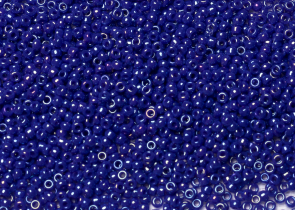 Бисер Япония MIYUKI Seed Beads 15/0 5г 1945 кобальт непрозрачный блестящий — фото 2