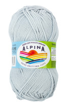 Пряжа ALPINA " NATURE" 100% хлопок 10 * 50г 105 м №003 бл. голубой. Цена за упаковку 10 шт — фото 1