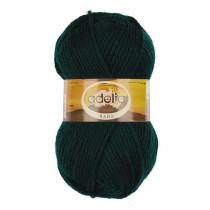 Пряжа ADELIA " RADA" 100% акрил 10 * 100 г 80 м №027 св. зеленый. Цена за упаковку 10 шт — фото 2