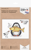 " Klart" набор для вышивания 8- 284 " Рыбак из Антарктиды"  — фото 3