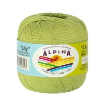 Пряжа ALPINA "LILY" 100% мерсеризованный хлопок 10 * 50г 175 м №002 ЧЕРНЫЙ. Цена за упаковку 10 шт — фото 3