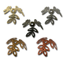 " Zlatka" Розетка для бус DC- 006/ 5 15 мм ± 2 мм 5 шт №05 под медь — фото 1