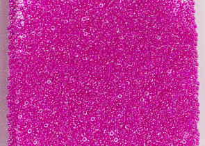 Бисер Япония MIYUKI Seed Beads 15/0 5г 0209 кристалл фуксия линия внутри — фото 4