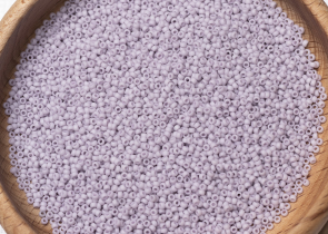 Бисер Япония MIYUKI Seed Beads 15/0 100г 2025 светло-лиловый непрозрачный матовый — фото 5