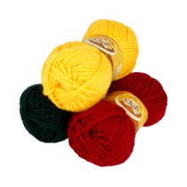 Пряжа ADELIA " RADA" 100% акрил 10 * 100 г 80 м №014 т. бордовый. Цена за упаковку 10 шт — фото 3