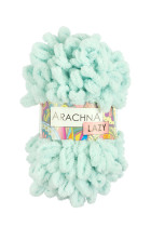 Пряжа ARACHNA "LAZY" 100% микрополиэстер 5 * 100 г 8.5 м №05 бл.бирюзовый. Цена за упаковку 5 шт — фото 1