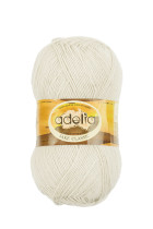 Пряжа ADELIA " JAKE CLASSIC" 75% шерсть, 25% нейлон 5 * 100 г 410 м №03 молочный. Цена за упаковку 5 шт — фото 1