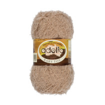 Пряжа ADELIA " BABY TOY" 100% нейлон 10 * 50г 255 м №03 бежевый. Цена за упаковку 10 шт — фото 1