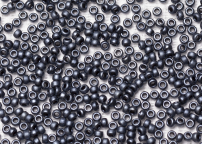 Бисер Япония MIYUKI Seed Beads 15/0 5г 2001 сине-серый матовый — фото 2