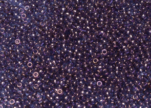 Бисер Япония MIYUKI Seed Beads 15/0 5г 1884 фиолетовое золото блестящий — фото 1