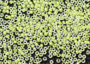 Бисер Япония MIYUKI Seed Beads 15/0 5г 1119 светящаяся известковая помощь — фото 2
