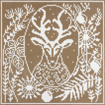 Кристальная ( алмазная) мозаика  " ФРЕЯ" ALVR- 09 079 " Олень" 24. 5 х 24. 5 см — фото 1