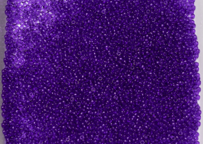 Бисер Япония MIYUKI Seed Beads 15/0 5г 1314 окрашенный красный фиолетовый прозрачный — фото 4